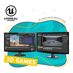 Unreal Engine 4. Игровой движок - КИБЕРшкола программирования для детей, компьютерные курсы для школьников, начинающих и подростков - KIBERone г. Армавир