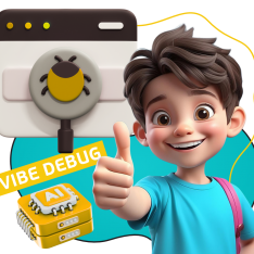 Тестирование & Vibe Debug. Охотники за багами - КИБЕРшкола программирования для детей, компьютерные курсы для школьников, начинающих и подростков - KIBERone г. Армавир