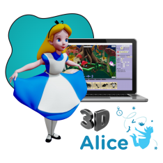 Alice 3d - КИБЕРшкола программирования для детей, компьютерные курсы для школьников, начинающих и подростков - KIBERone г. Армавир