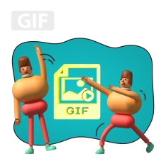Gif-анимация - КИБЕРшкола программирования для детей, компьютерные курсы для школьников, начинающих и подростков - KIBERone г. Армавир