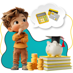 Финансовый интеллект вместе KIBERone - КИБЕРшкола программирования для детей, компьютерные курсы для школьников, начинающих и подростков - KIBERone г. Армавир