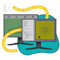 Исполнители чертежник и черепашка - КИБЕРшкола программирования для детей, компьютерные курсы для школьников, начинающих и подростков - KIBERone г. Армавир