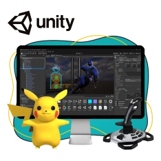 Мир игр на Unity 2D на популярном движке + AI-помощники - КИБЕРшкола программирования для детей, компьютерные курсы для школьников, начинающих и подростков - KIBERone г. Армавир