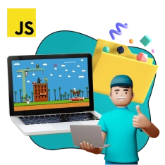 JavaScript + AI. Проектное обучение + геймификация + AI-помощники - КИБЕРшкола программирования для детей, компьютерные курсы для школьников, начинающих и подростков - KIBERone г. Армавир