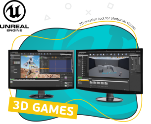Unreal Engine 4. Игровой движок - Школа программирования для детей, компьютерные курсы для школьников, начинающих и подростков - KIBERone г. Армавир