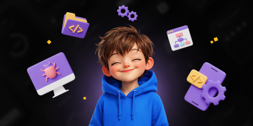 Идеальный сайт с нуля: код, дизайн и AI-помощник - КИБЕРшкола программирования для детей, компьютерные курсы для школьников, начинающих и подростков - KIBERone г. Армавир